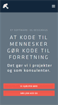 Mobile Screenshot of mjolner.dk